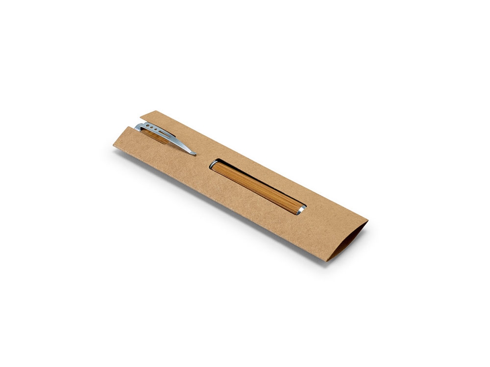 Шариковая ручка из бамбука «LAKE», натуральный, бамбук