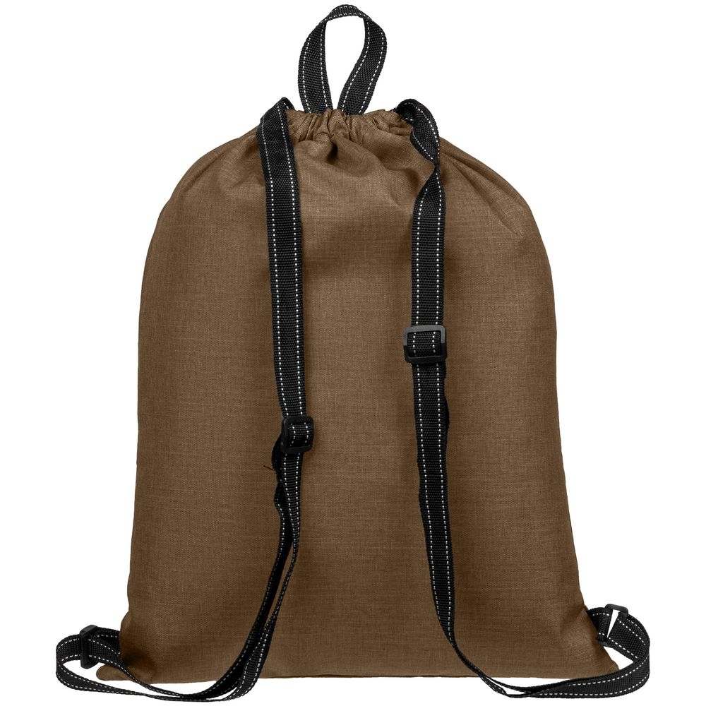 Рюкзак-мешок Melango, коричневый, коричневый, полиэстер