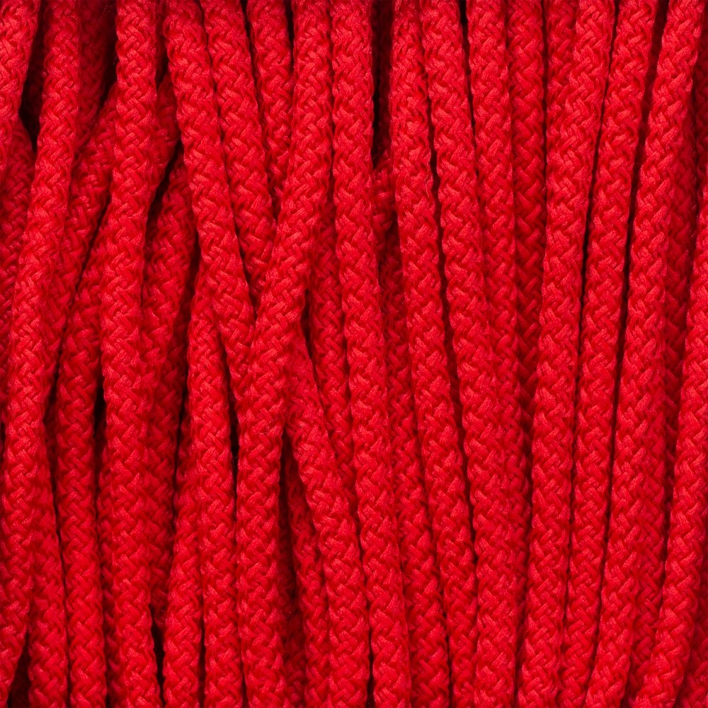 Шнурок в капюшон Snor, красный (алый), красный, полиэстер 100%