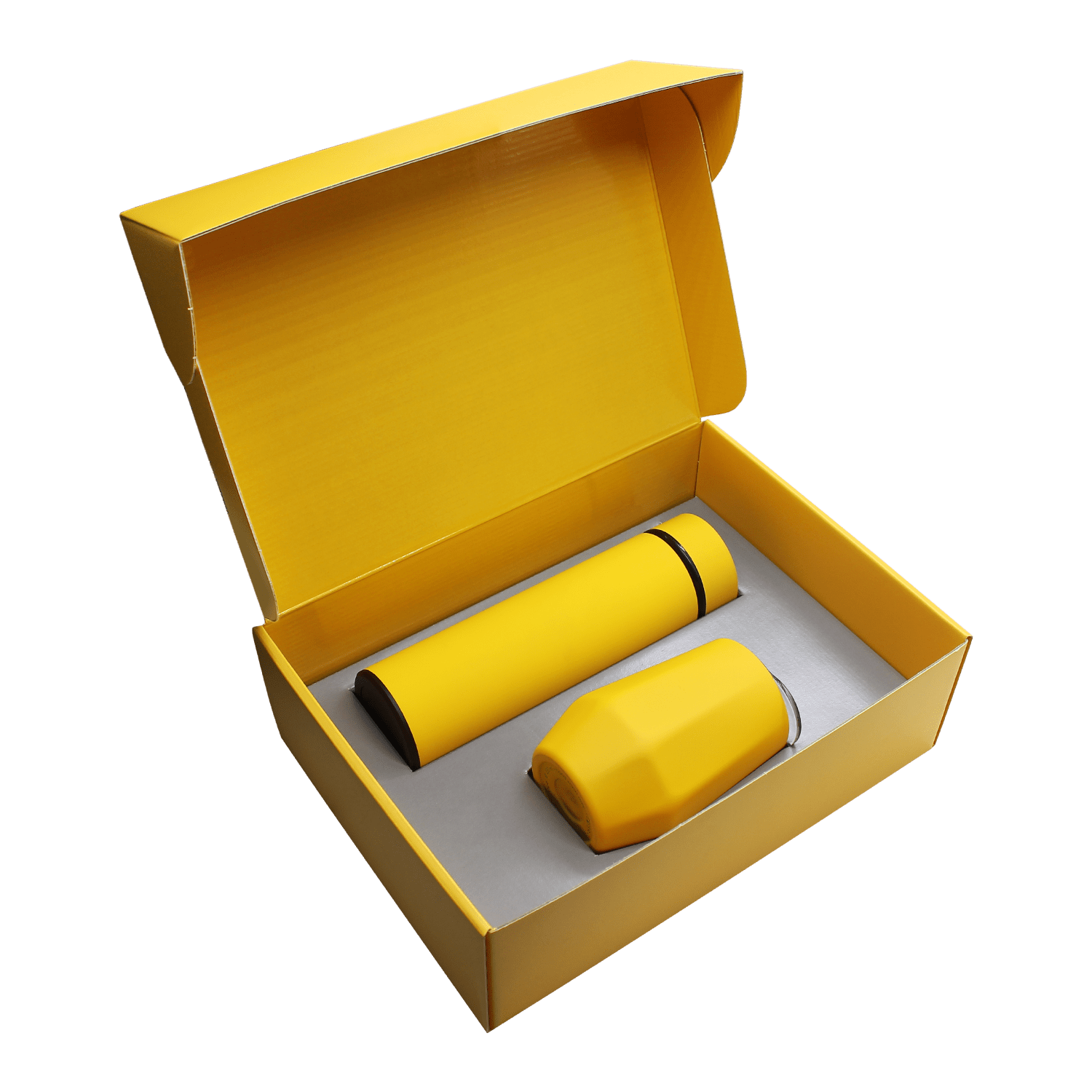 Набор Hot Box E (софт-тач) G (желтый), желтый, soft touch