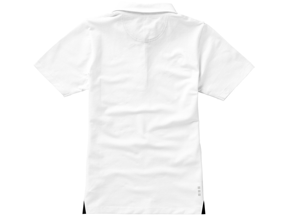 Рубашка поло "Markham" женская, белый, серый, эластан, хлопок