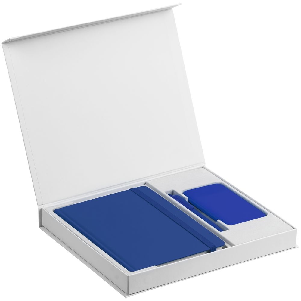 Набор Favor Energy, синий, синий, искусственная кожа; картон; пластик; покрытие софт-тач
