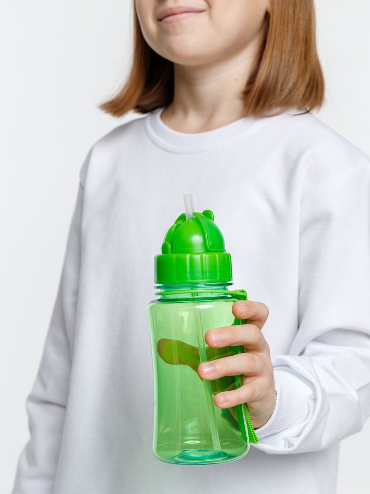 Детская бутылка для воды Nimble, зеленая, зеленый
