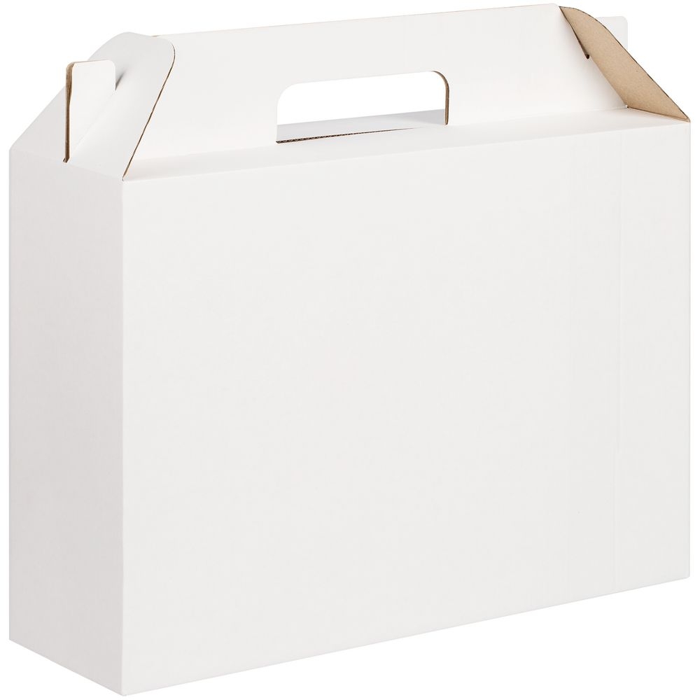 Коробка In Case L, белая, белый, картон