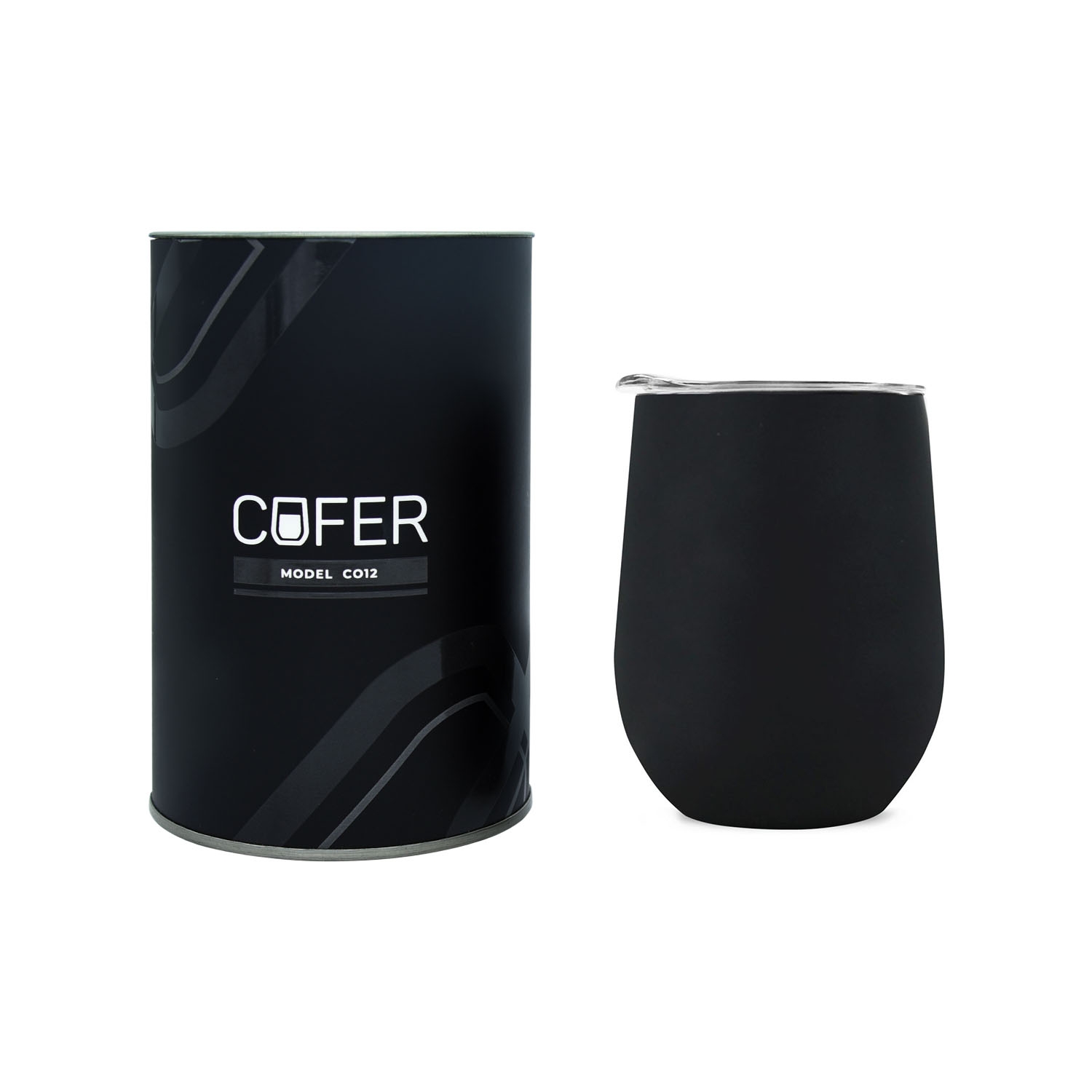 Набор Cofer Tube софт-тач CO12s black (черный), черный, металл