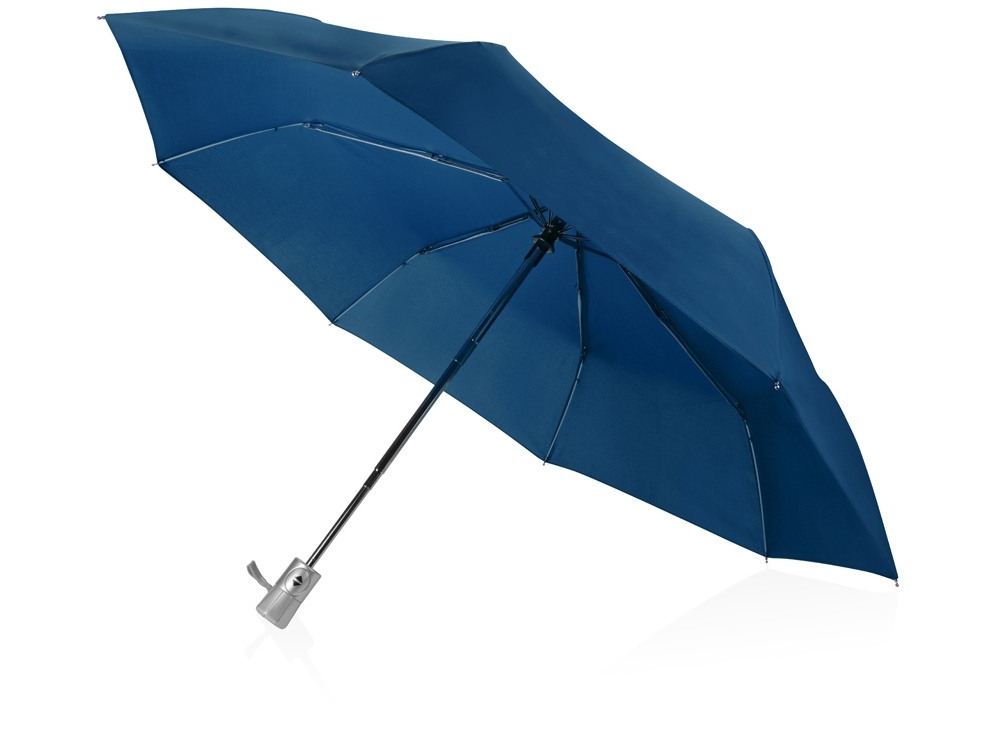 Зонт складной «Леньяно», синий, полиэстер