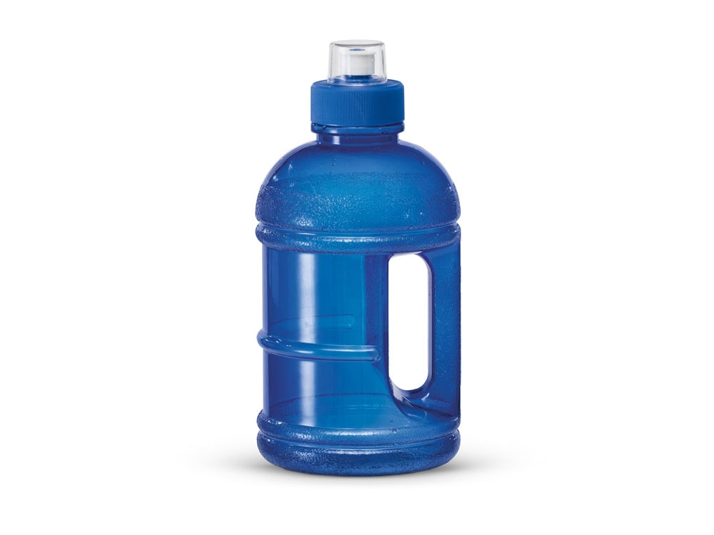 Бутылка для спорта 1.250 мл «RAMON», синий, пэт (полиэтилентерефталат)