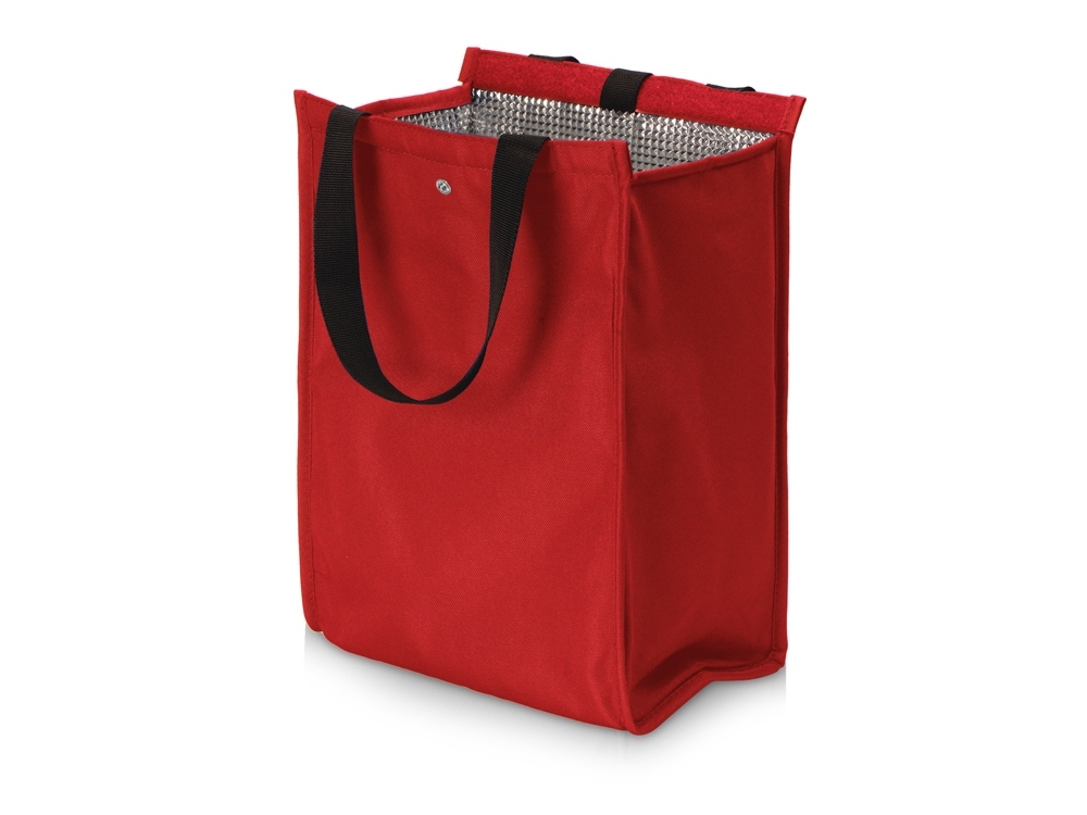 Складная сумка-холодильник «Fresh», красный, полиэстер