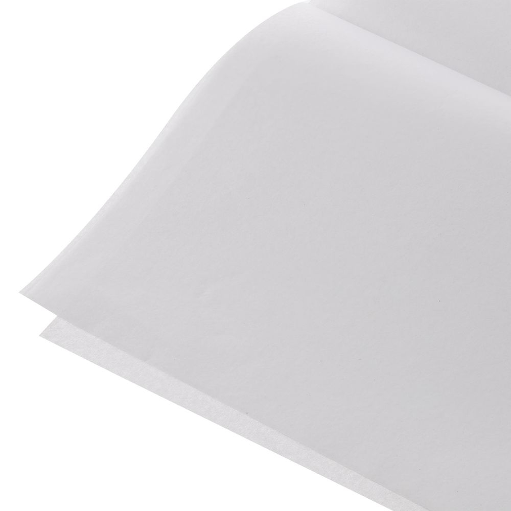 Декоративная упаковочная бумага Tissue, белая, белый
