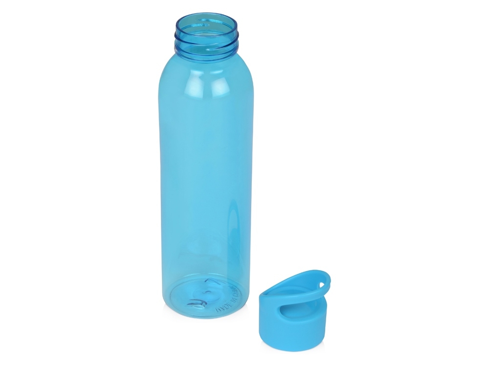 Бутылка для воды «Plain», голубой, пластик