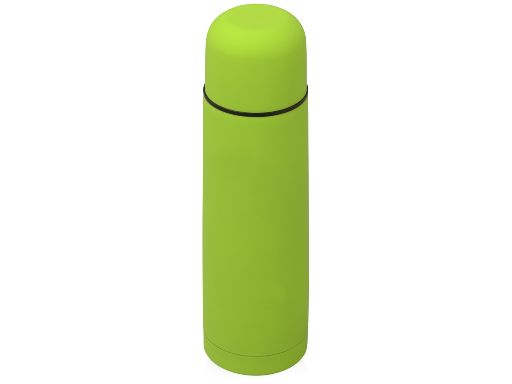 Термос «Ямал Soft Touch» с чехлом, зеленый, металл, soft touch