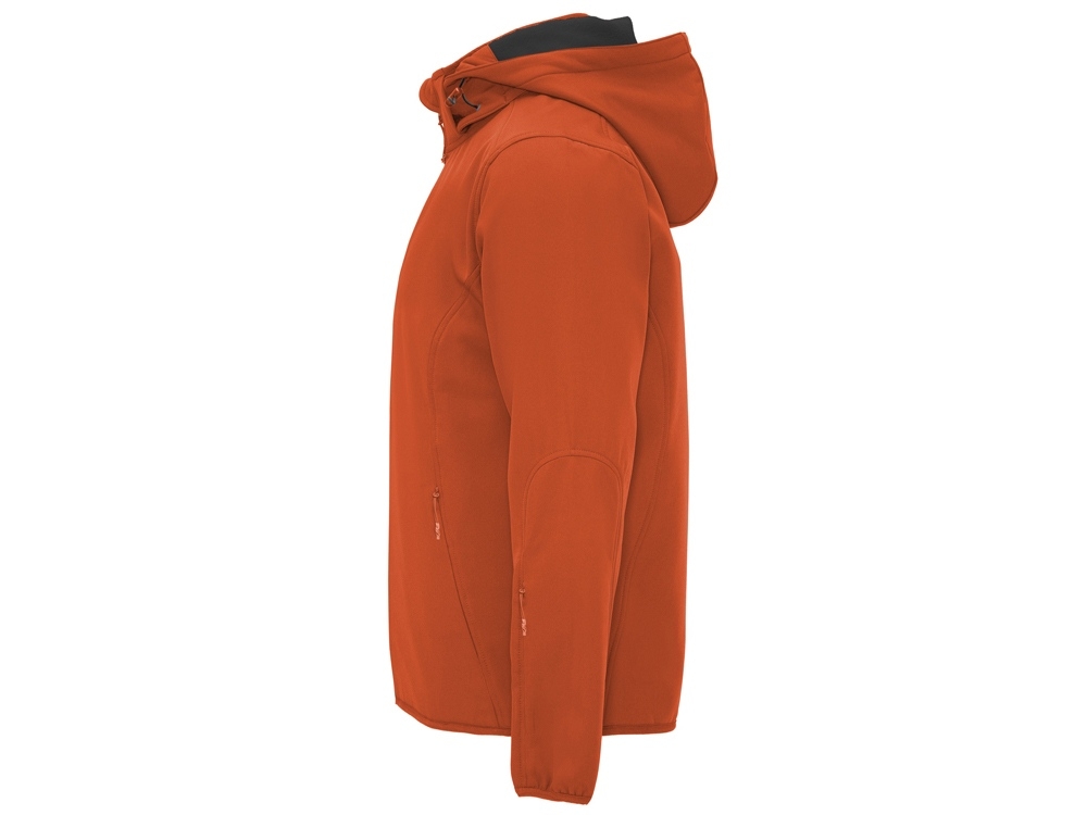 Куртка софтшелл «Siberia» мужская, ярко-оранжевый, полиэстер, флис, эластан