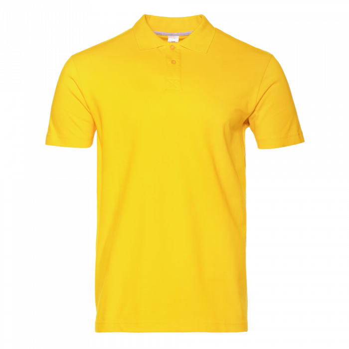 Рубашка поло унисекс STAN хлопок 185, 04U, Жёлтый, 185 гр/м2, хлопок