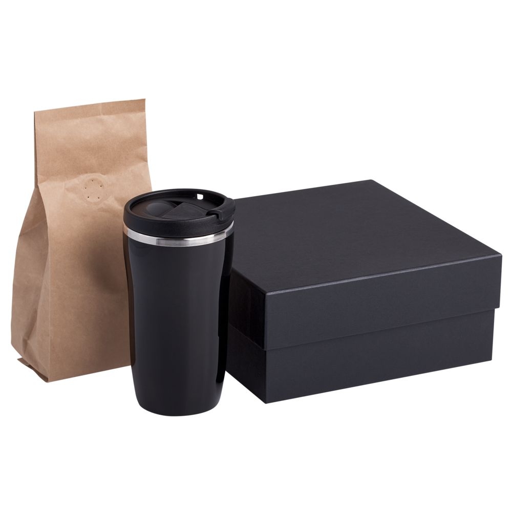 Набор Grain: термостакан и кофе, крафт, пластик