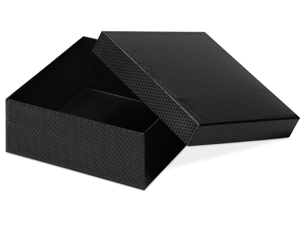 Коробка подарочная «Gem M», черный, картон