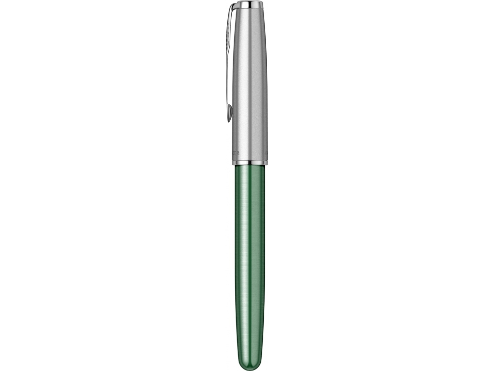 Ручка-роллер Parker «Sonnet Essentials Green SB Steel CT», зеленый, серебристый, металл