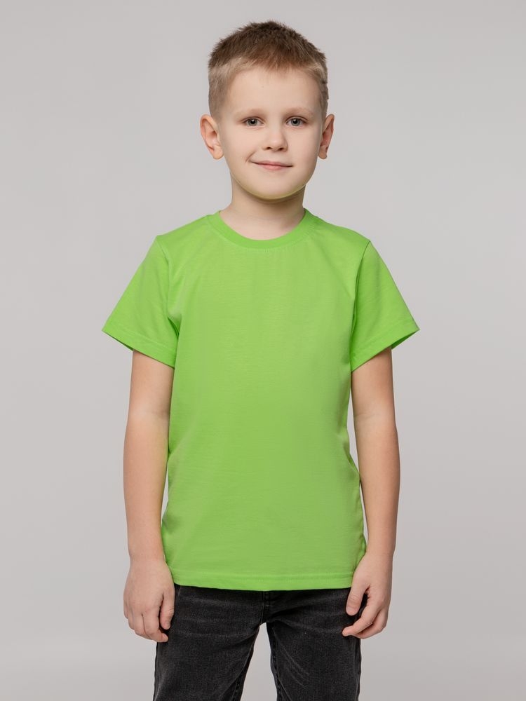 Футболка детская T-Bolka Kids, зеленое яблоко, зеленый, хлопок