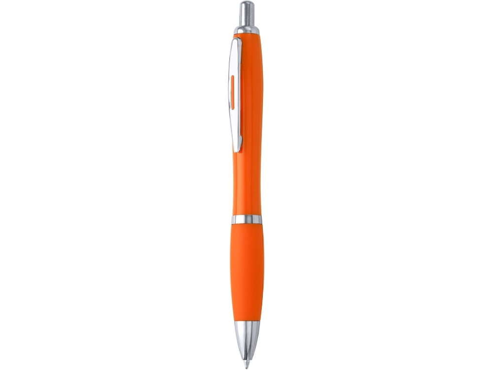 Ручка пластиковая шариковая MERLIN, оранжевый, пластик