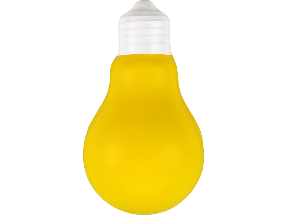 Антистресс «Лампочка», желтый, пластик
