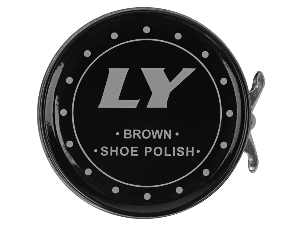 Набор для ухода за обувью «Shining shoes», коричневый, пластик