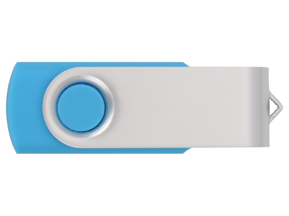 USB-флешка на 16 Гб «Квебек», голубой, soft touch