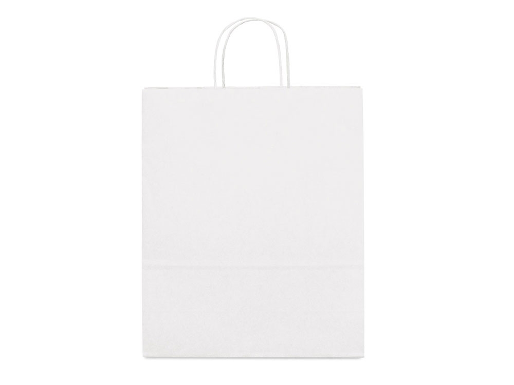 Пакет из крафт-бумаги «GRANT», белый, бумага