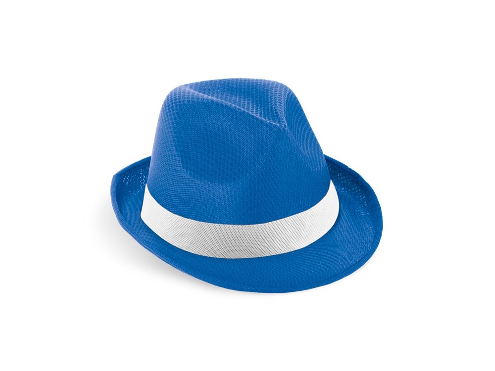 Шляпа «MANOLO POLI», синий, пластик, силикон