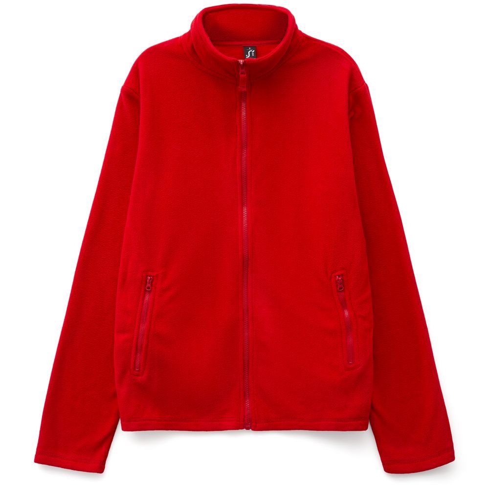 Куртка женская Norman Women, красная, красный, полиэстер 100%, плотность 220 г/м²; флис
