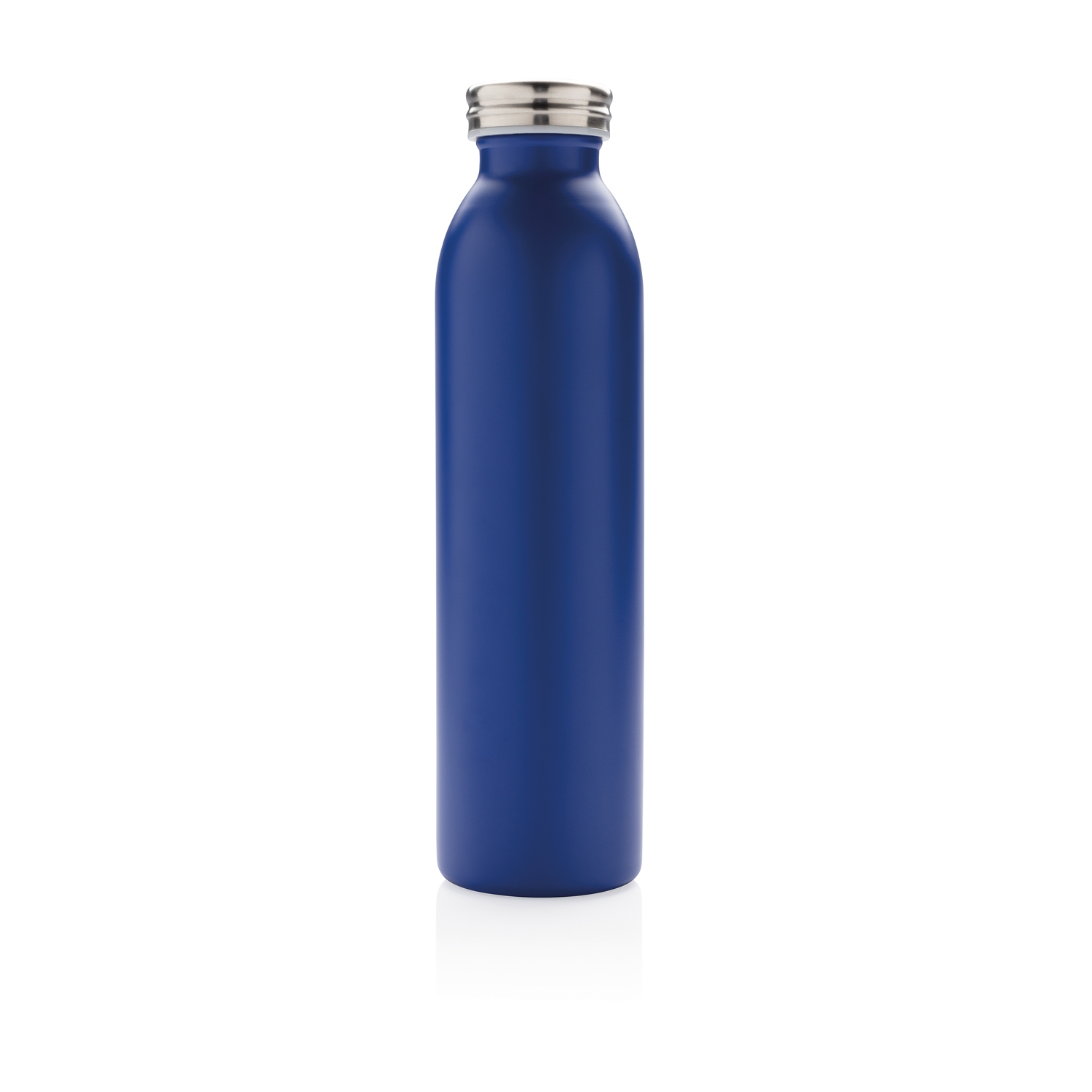 Герметичная вакуумная бутылка Copper, 600 мл, синий, нержавеющая сталь