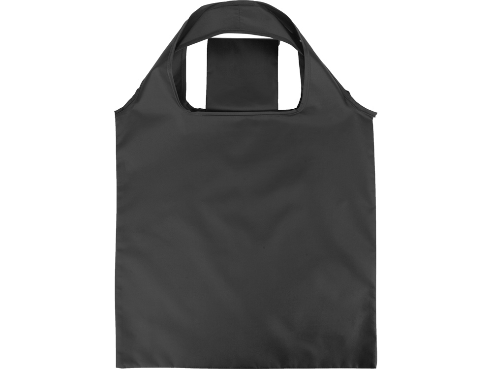Складная сумка Reviver из переработанного пластика, черный, полиэстер