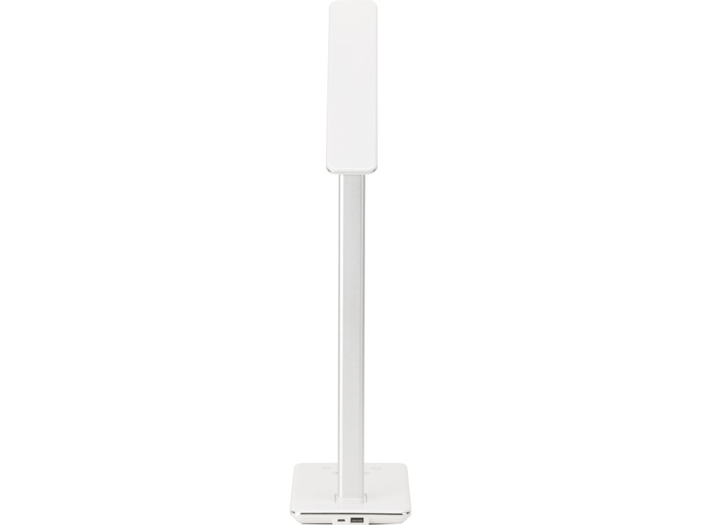 Настольная лампа с функцией беспроводной зарядки «Starline», белый, пластик, металл