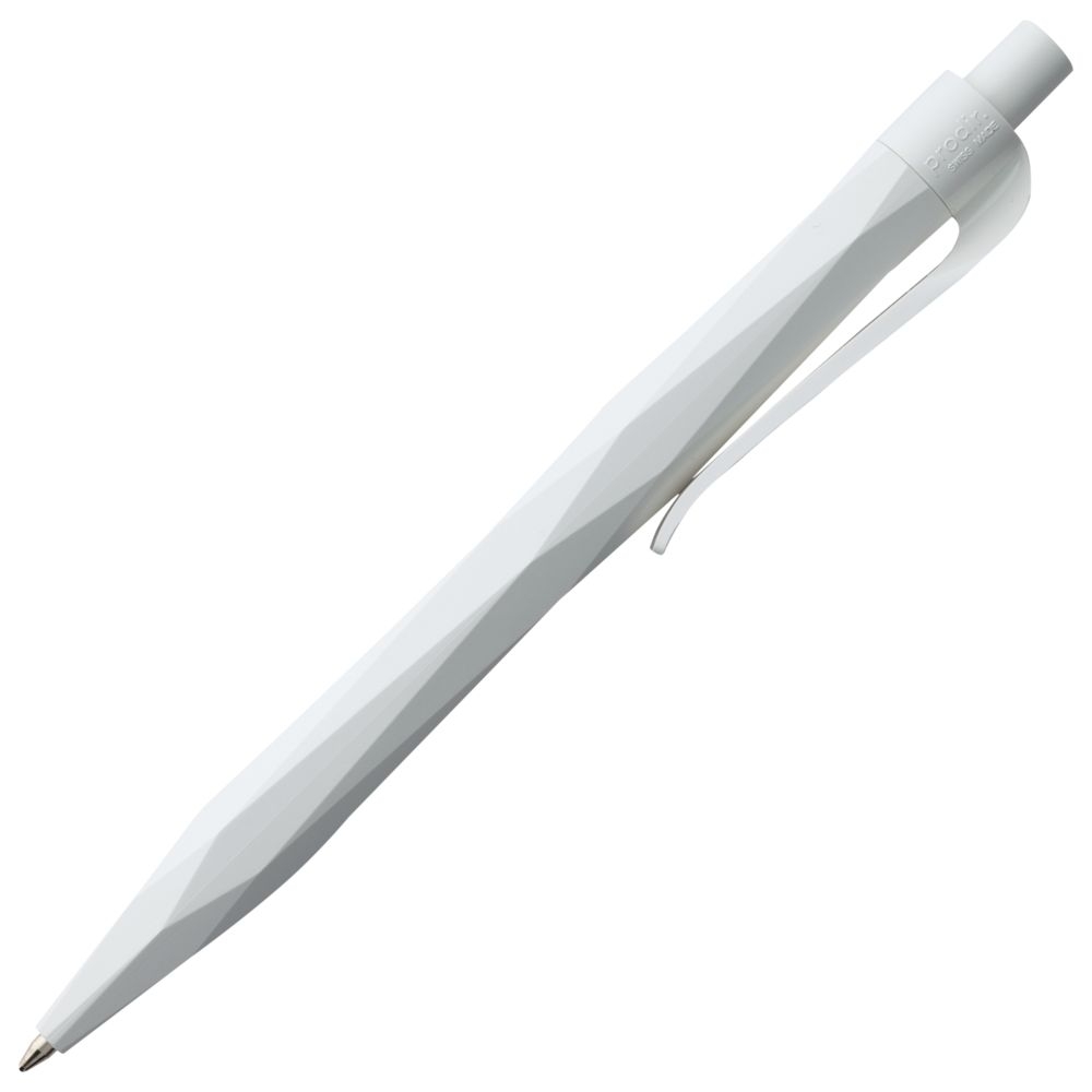 Ручка шариковая Prodir QS20 PMP-P, белая, белый, пластик