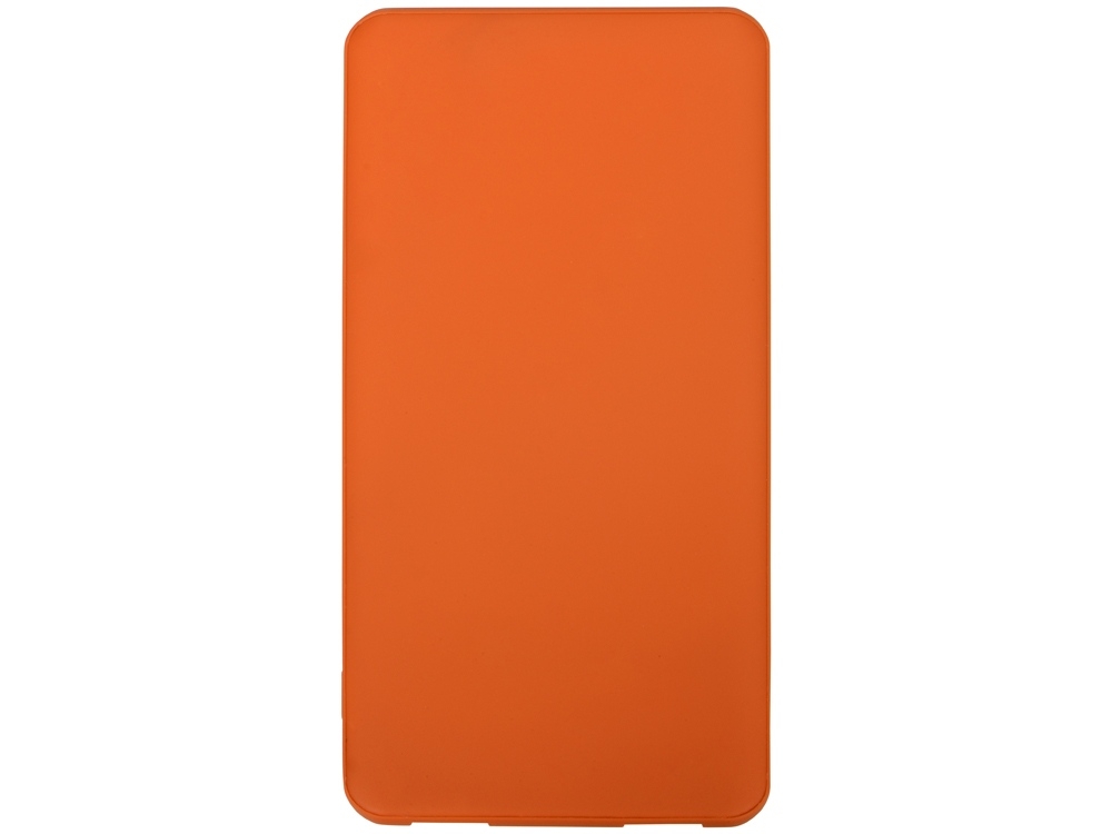 Внешний аккумулятор «Reserve» с USB Type-C, 5000 mAh, оранжевый, soft touch