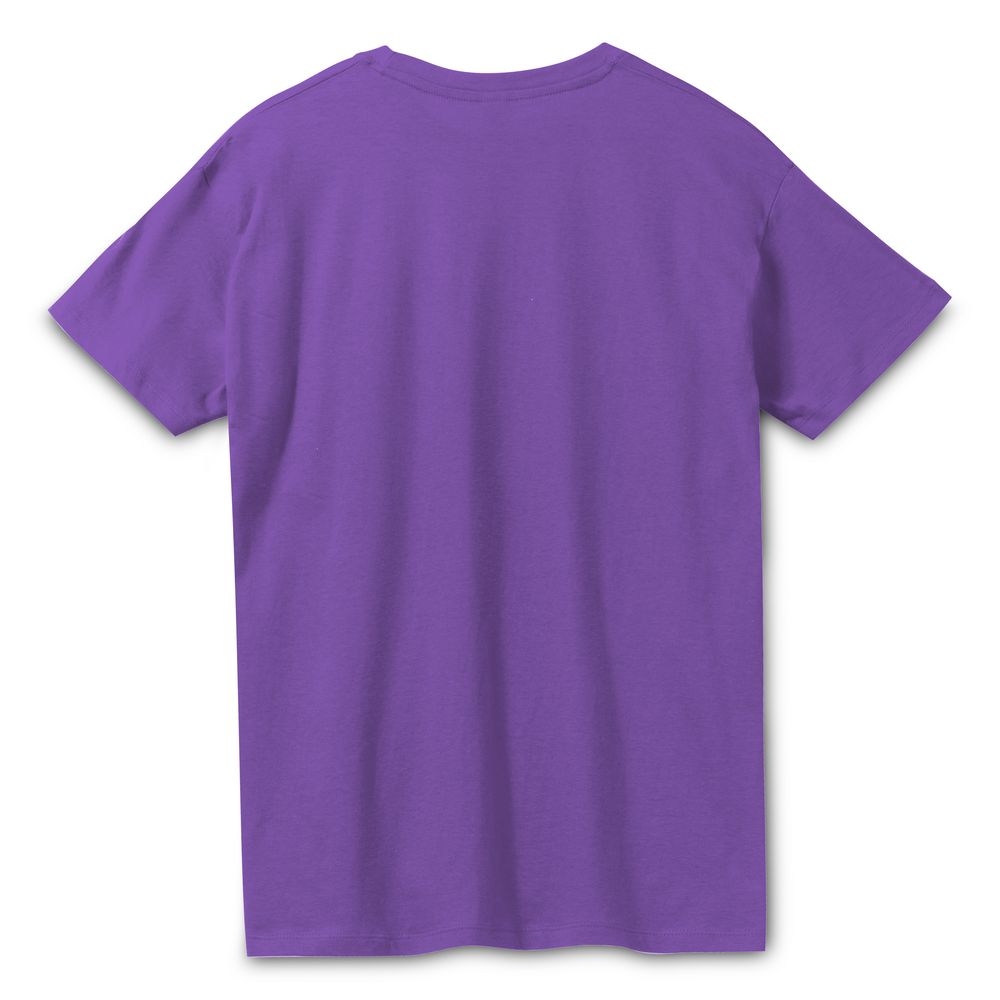 Футболка унисекс Regent 150, фиолетовая, фиолетовый, хлопок