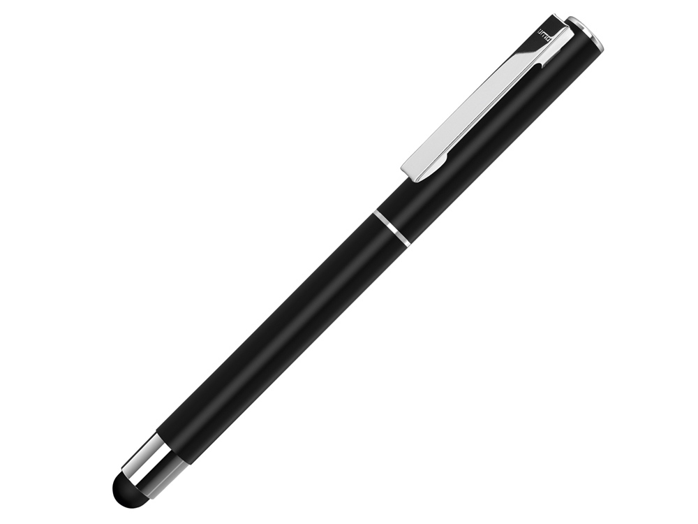 Ручка металлическая стилус-роллер «STRAIGHT SI R TOUCH», черный, металл