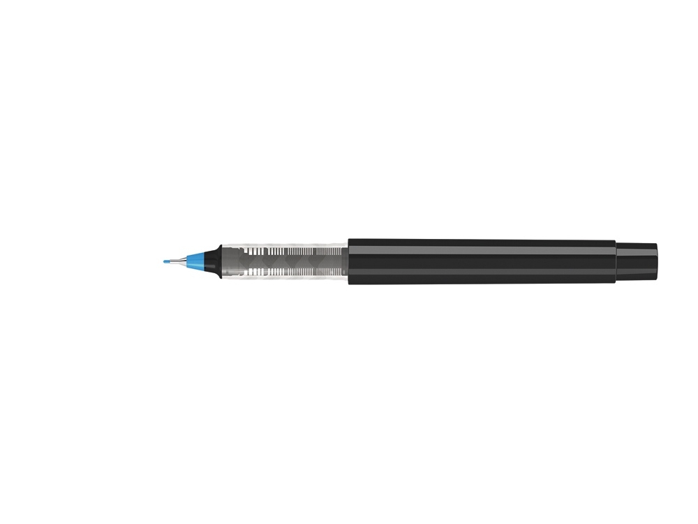 Капиллярная ручка в корпусе из переработанного материала rPET «RECYCLED PET PEN PRO FL», черный, пластик