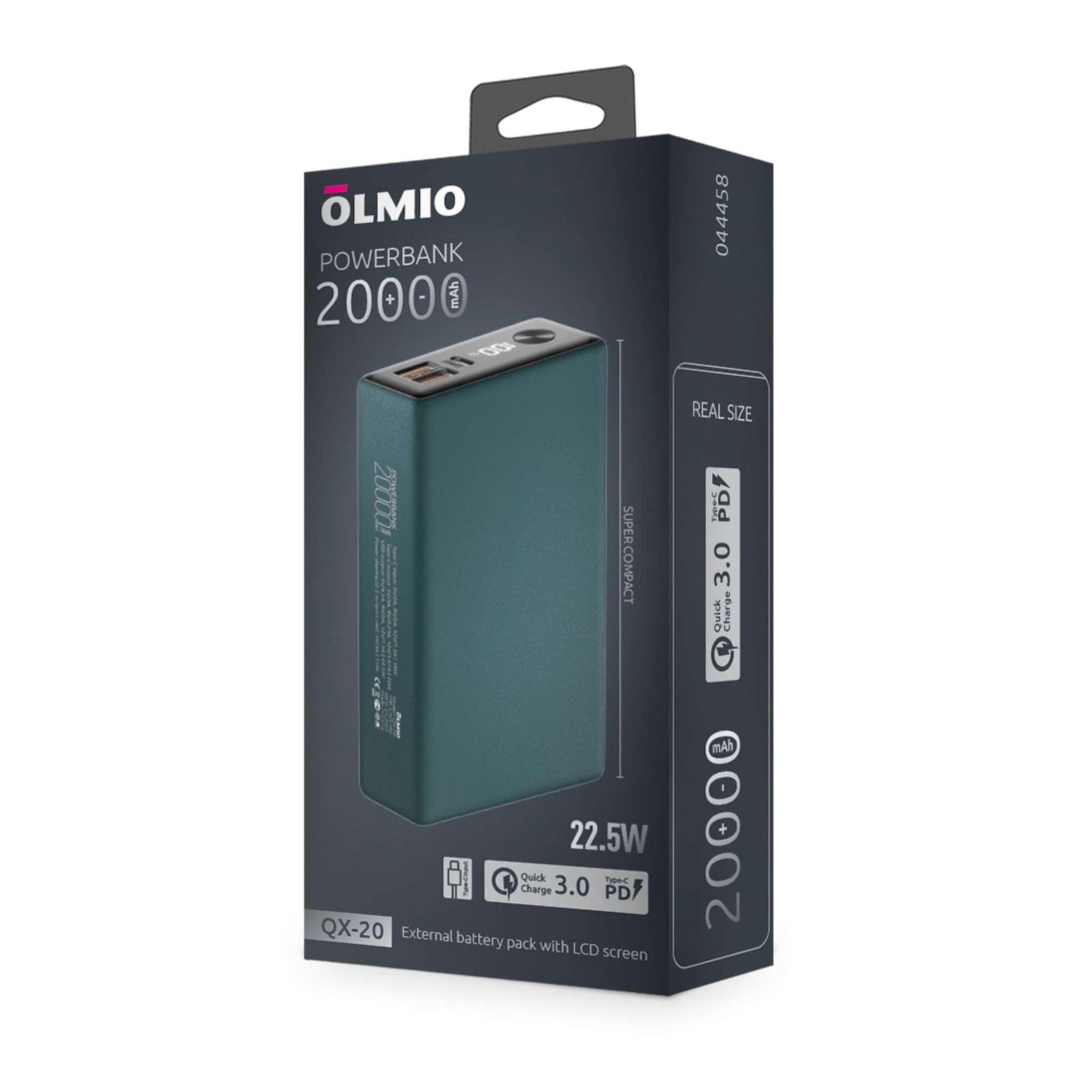 ПЗУ Olmio QX-20, темно-зеленый