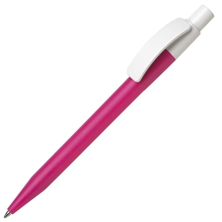 Ручка шариковая PIXEL, розовый, непрозрачный пластик, розовый, пластик