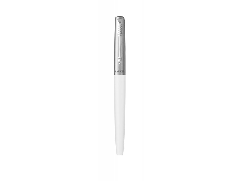 Ручка-роллер Parker Jotter Original, белый, серебристый, металл