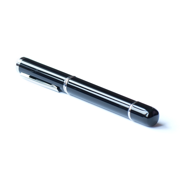 Флешка-ручка 10 Директор, черный, черный, металл