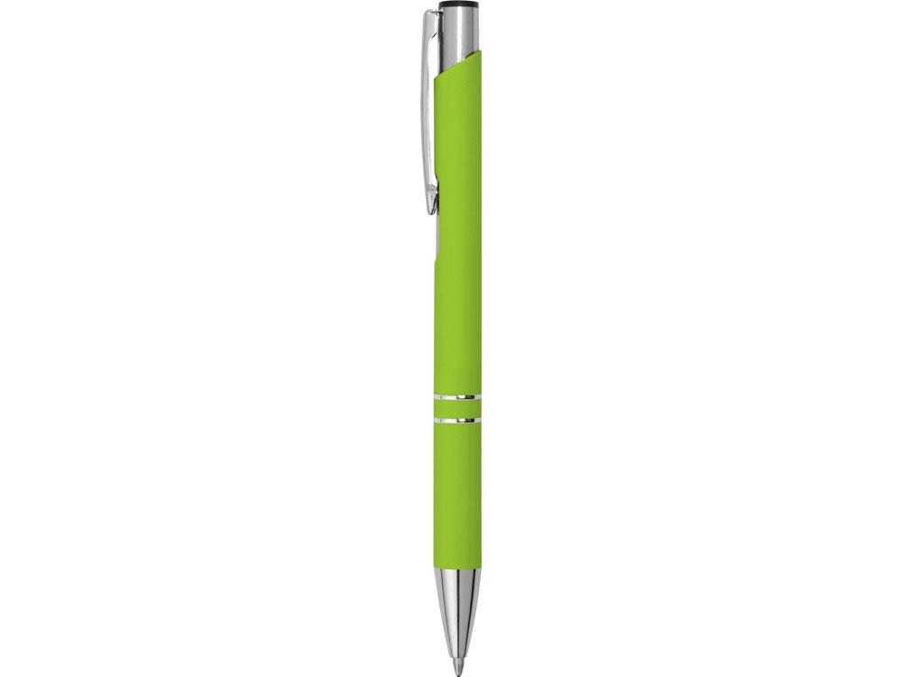 Ручка металлическая шариковая «Legend Gum» soft-touch, зеленый, soft touch