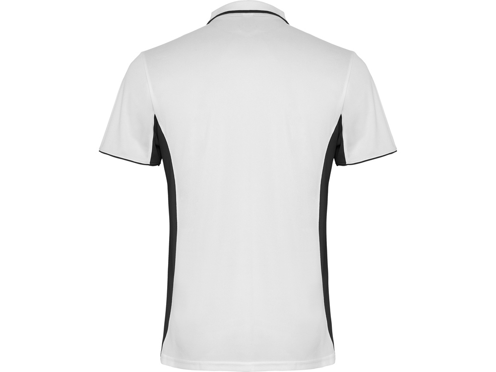 Рубашка поло «Montmelo» мужская, черный, белый, полиэстер