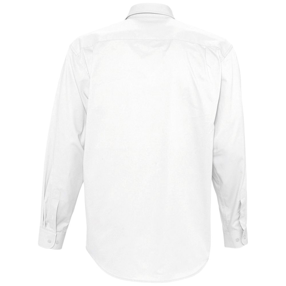 Рубашка мужская с длинным рукавом Bel Air, белая, белый, хлопок