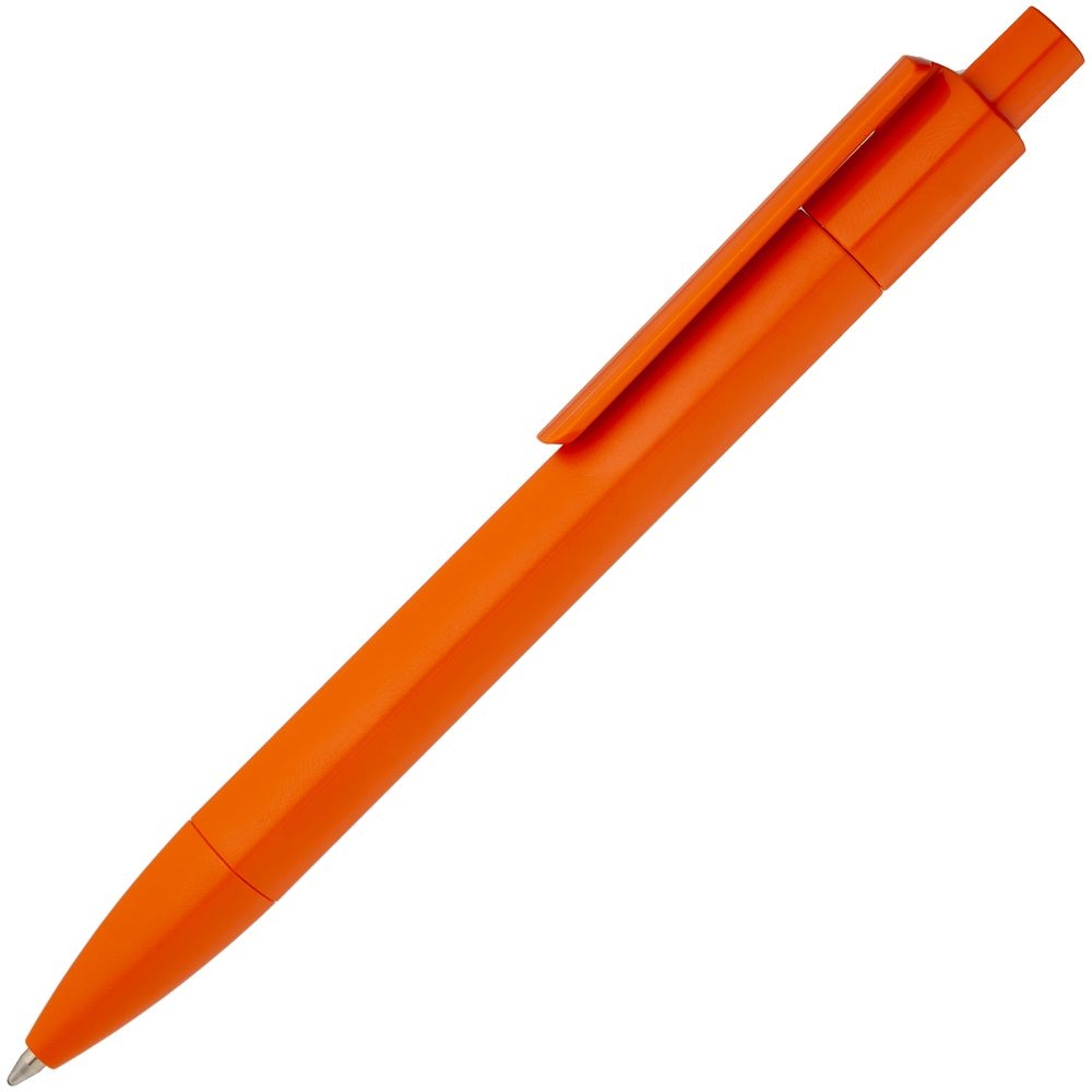 Ручка шариковая Prodir DS4 PMM-P, оранжевая, оранжевый, пластик