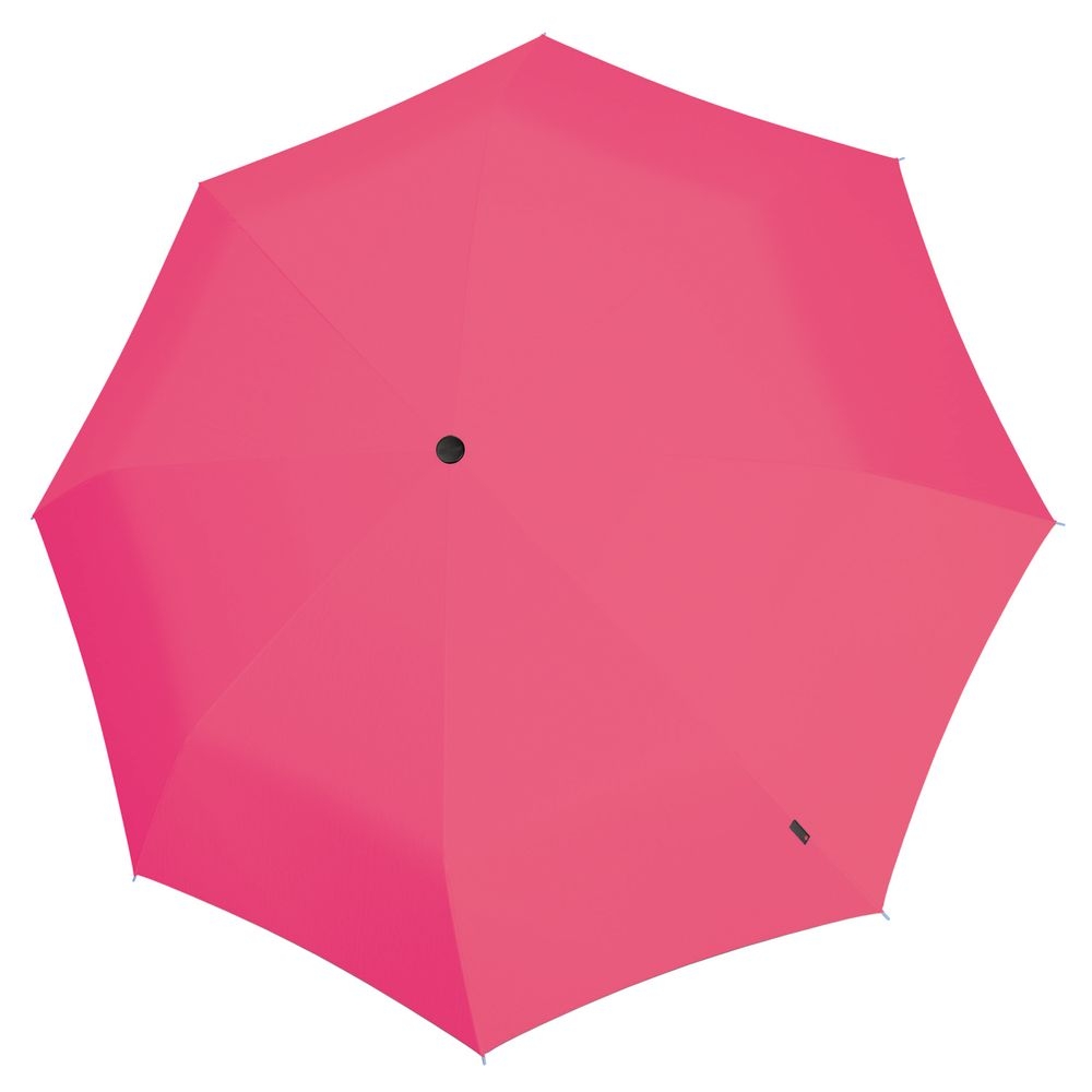 Складной зонт U.090, розовый, розовый, купол - эпонж, 280t; спицы - стеклопластик
