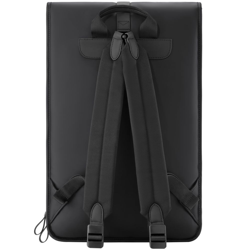 Рюкзак Urban Daily Plus, черный, черный, материал верха - полиуретан; подкладка - полиэстер
