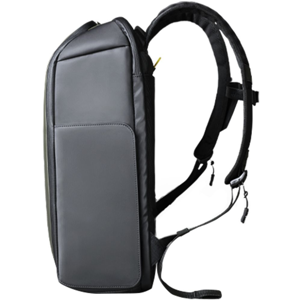 Рюкзак FlipPack, черный, черный, искусственная кожа; полиэстер
