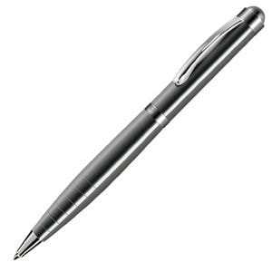 MANAGER, ручка шариковая, темный хром/хром, металл, серебристый, металл