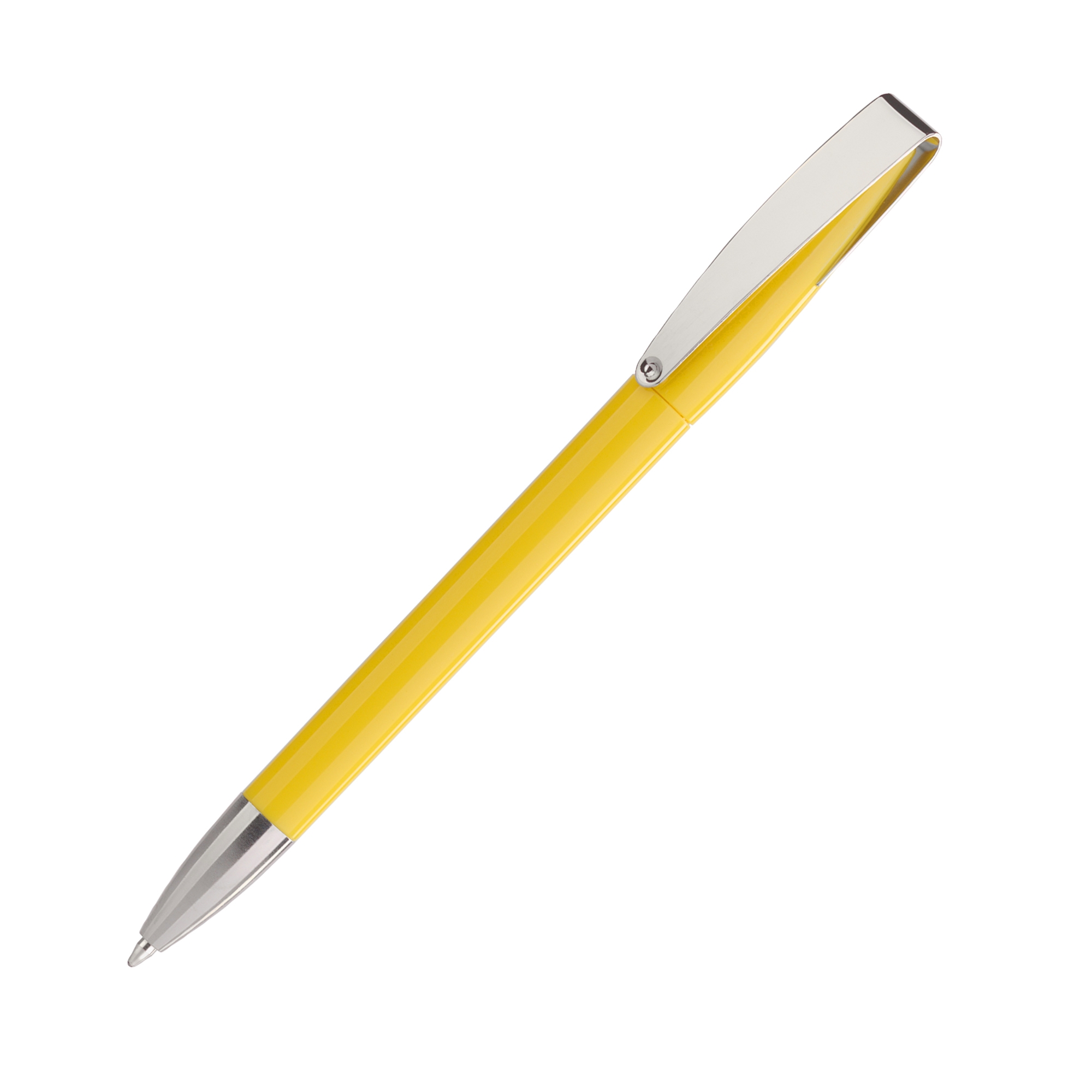 Ручка шариковая COBRA MM, желтый, пластик/металл