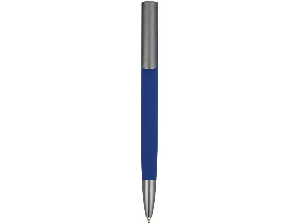 Ручка металлическая шариковая «Insomnia» soft-touch с зеркальным слоем, синий, серый